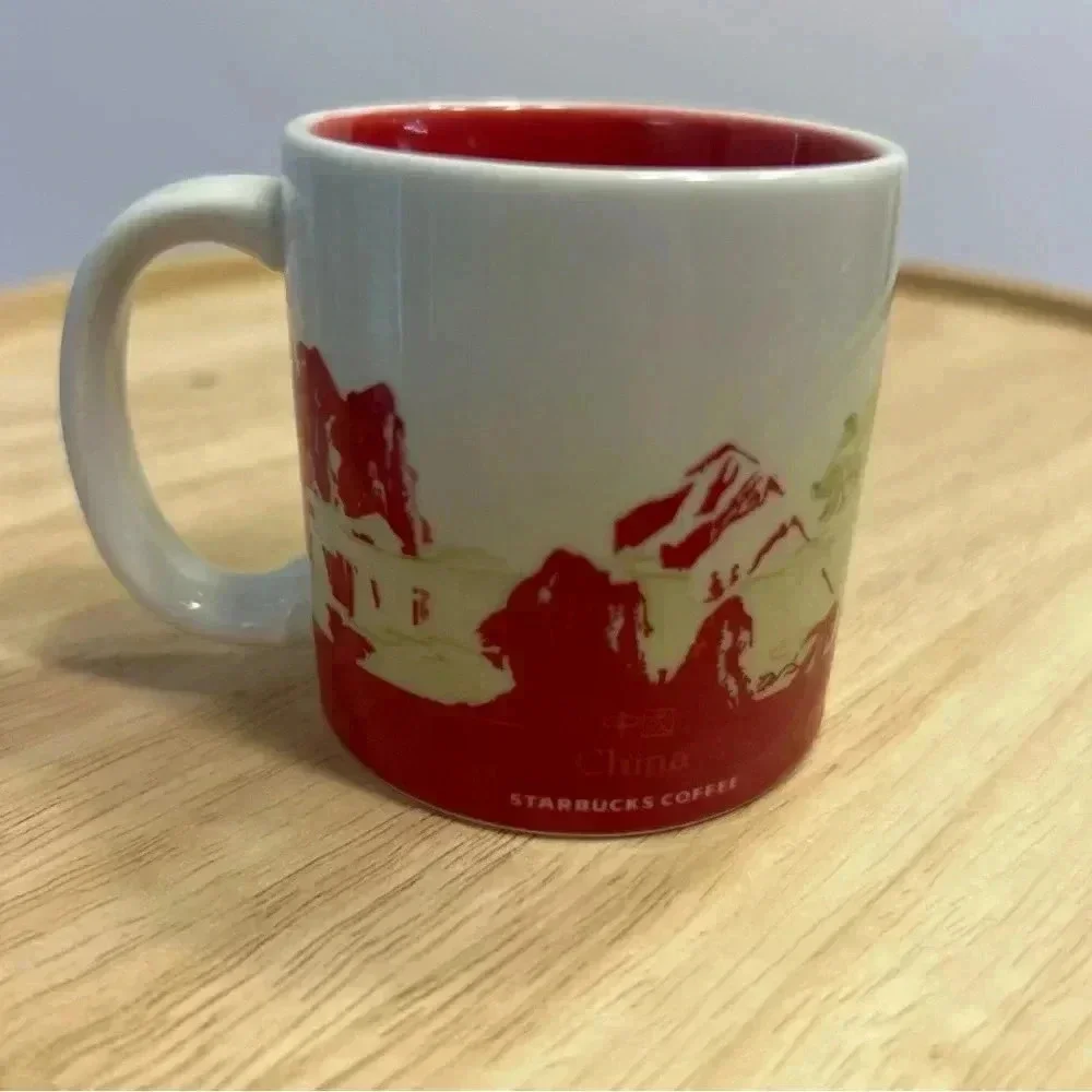 Starbucks 3oz China 2013 Red Mini Espresso Mug